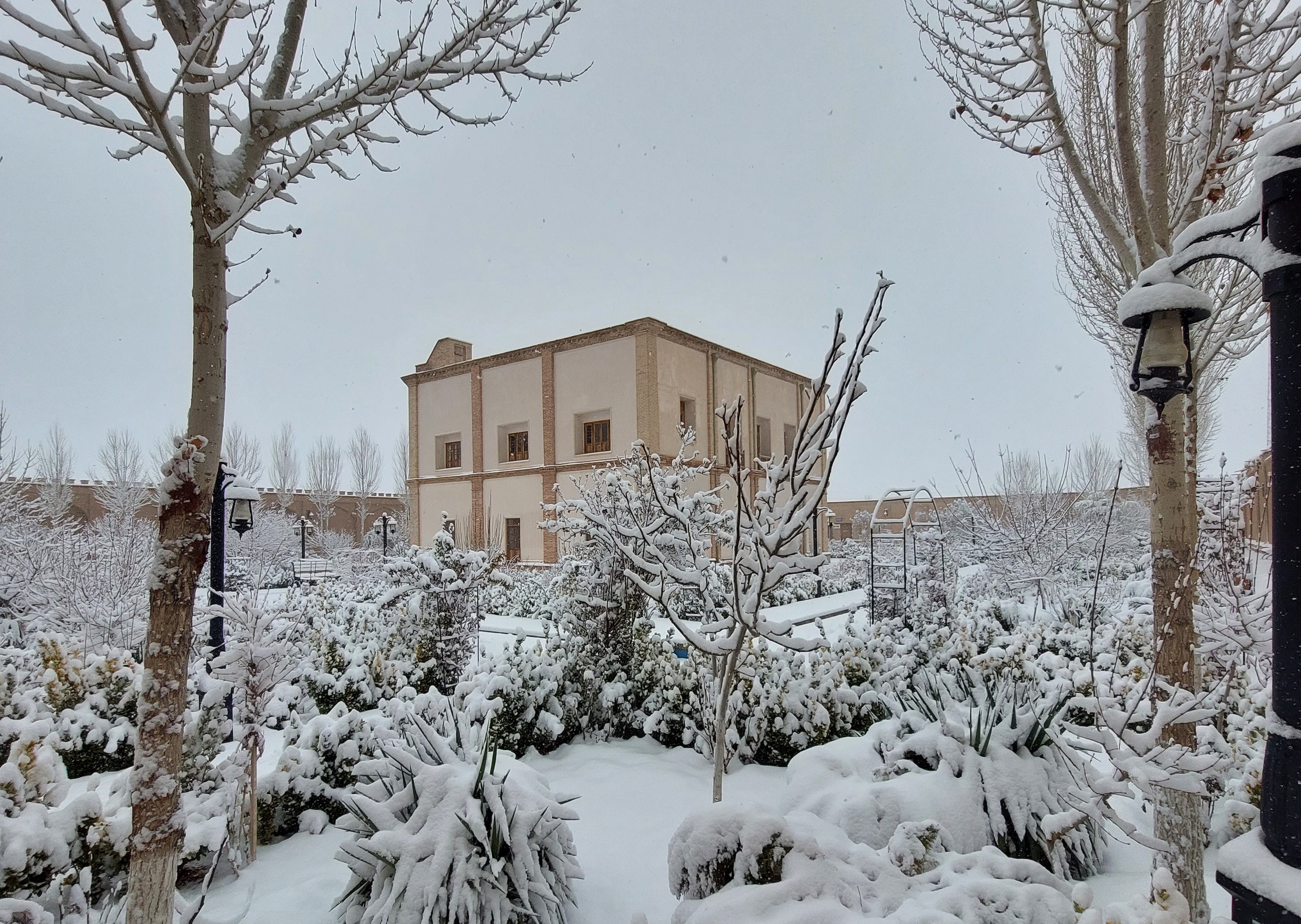 برف ارگ تاریخی میشیجان